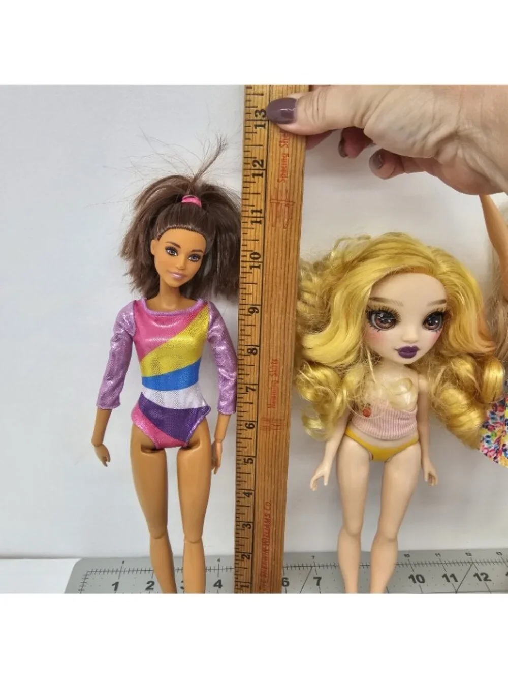Barbie Doll Lot of 5 & Rainbow High Swim Style American Flag Ballerina...